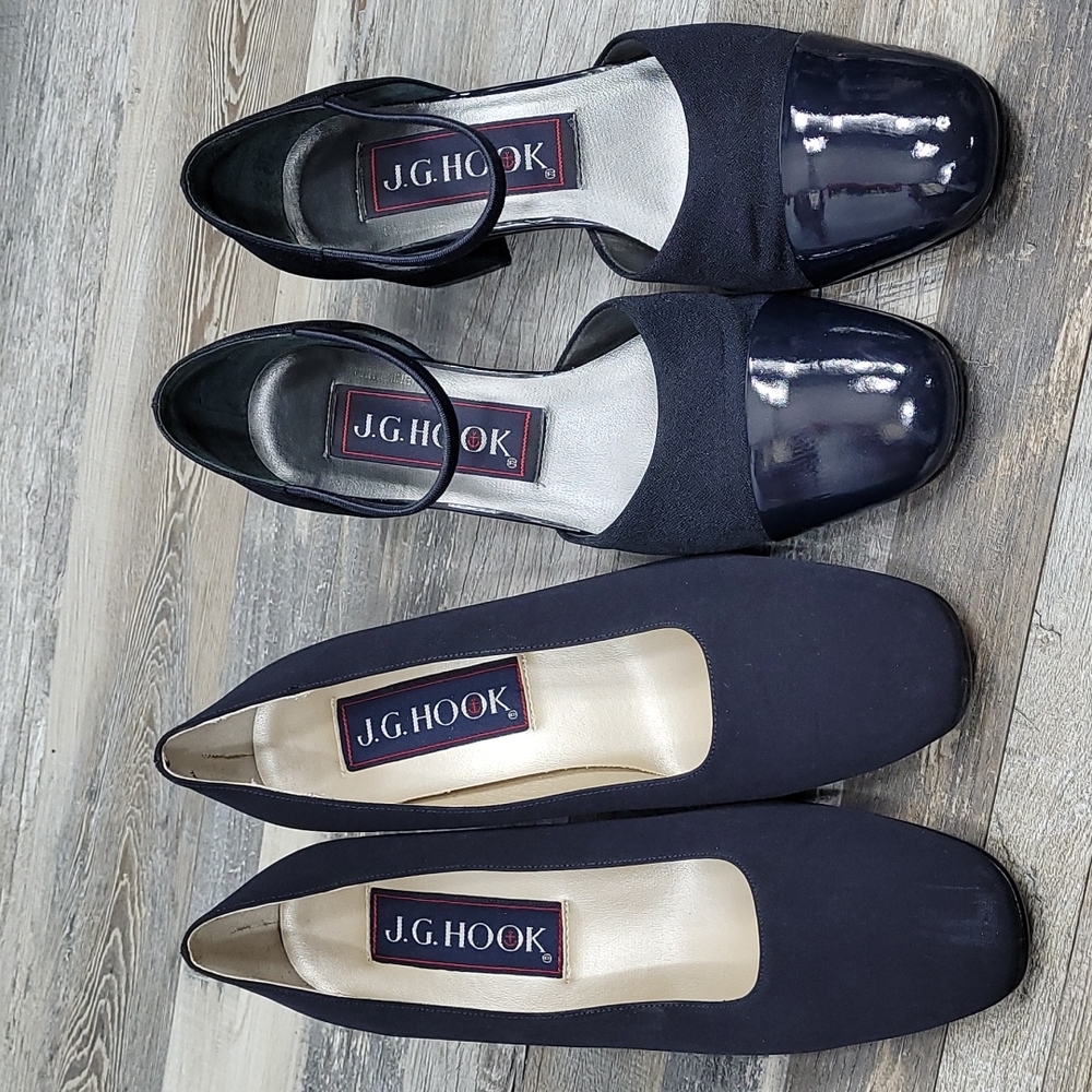 J.G. Hook Navy Shoes